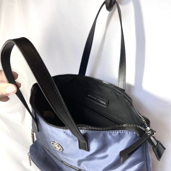 Adrienne Vittadini  Women\'s Back Pack/Purse/Bag-Stella Blue/Black-NWOT-Nylon-Cas main image 8
